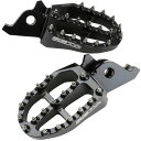 ZETA ジータ ZE93-1220 アルミニウムフットペグ ブラック KX250F/KX450F ダートフリーク