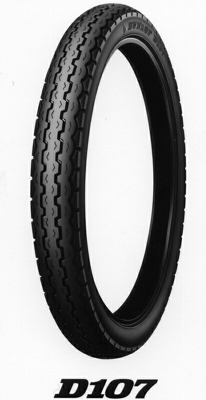 ダンロップ DUNLOP 268543 D107 2.75-14 35P リア WT バイク タイヤ ダンロップ 268543