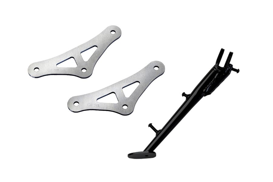 エフェックス PHA765D-SET ローダウンCOMPキット 20mmダウン 三角プレートタイプ シルバー ニンジャ1000/SX EFFEX