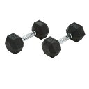 エバニュー Evernew ラバーHEXダンベル9kg
