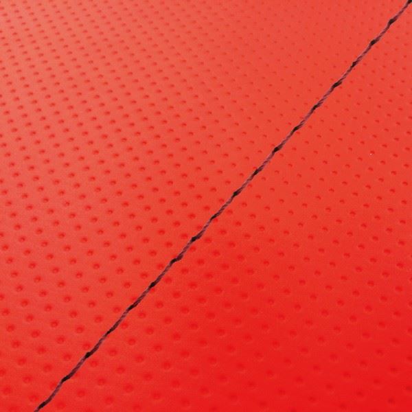 グロンドマン GH5560HC380S40 国産シートカバー 張替タイプ フルエンボスレッド/赤ステッチ ダンク(AF74) バイク/二輪車用