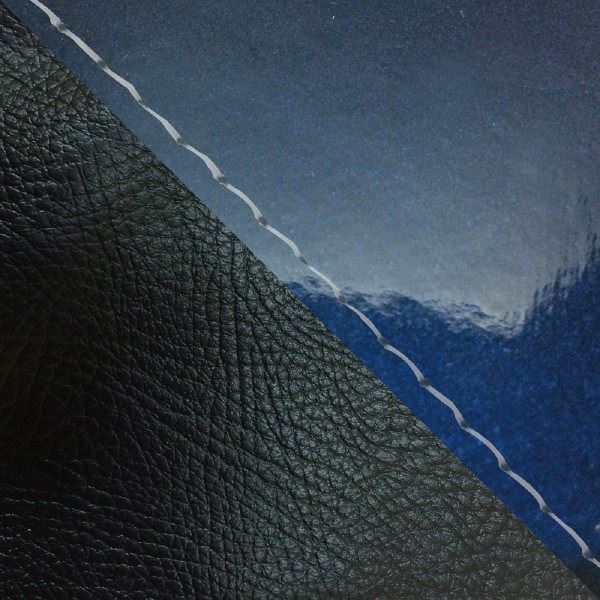 グロンドマン GH5561HC5737S0 国産シートカバー 張替タイプ エナメルブルー・黒(ツートン)/透明ステッチ ダンク(AF74) バイク/二輪車用