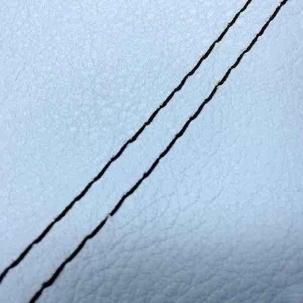 グロンドマン GH69HC340SW10 国産シートカバー 張替タイプ ライトブルー/黒ダブルステッチ リード90(HF05) バイク/二輪車用