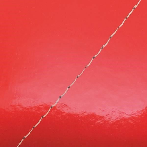 グロンドマン GH74HC560S0 国産シートカバー 張替タイプ エナメルレッド/透明ステッチ ロードパル バイク/二輪車用