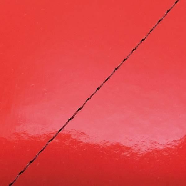 グロンドマン GH86SC560S40 国産シートカバー 張替タイプ エナメルレッド/赤ステッチ レッツ5 バイク/二輪車用