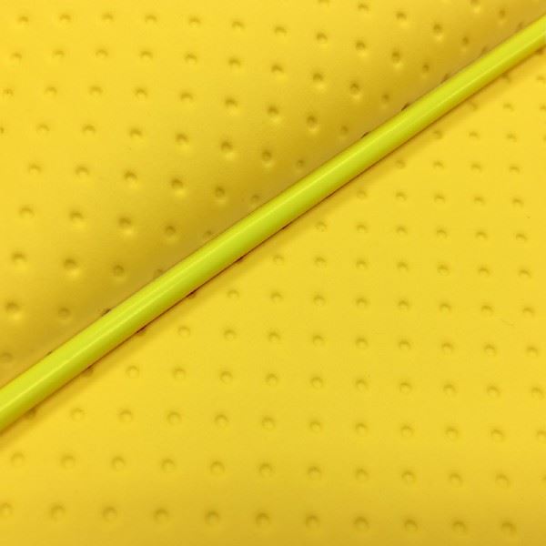 グロンドマン GR19HC400P100 国産シートカバー 被せるタイプ フルエンボスイエロー/黄色パイピング ディオ(AF62) バイク/二輪車用