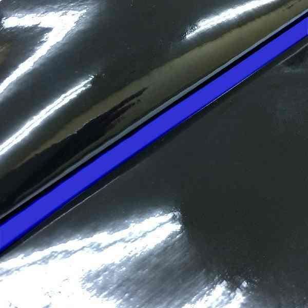 グロンドマン GR5555SC550P50 国産シートカバー 被せるタイプ エナメルブラック/青パイピング アドレスV125S(CF4MA) バイク/二輪車用