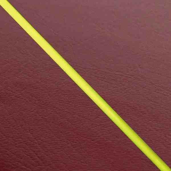 グロンドマン GR73HC350P100 国産シートカバー 被せるタイプ ワインレッド/黄色パイピング スペイシー125(JF04) バイク/二輪車用