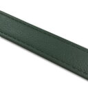 グロンドマン T6025C300S0 タンデムベルト ダークグリーン/透明ステッチ 長さ60×幅2.5cm 汎用レザーベルト バイク/二輪車用