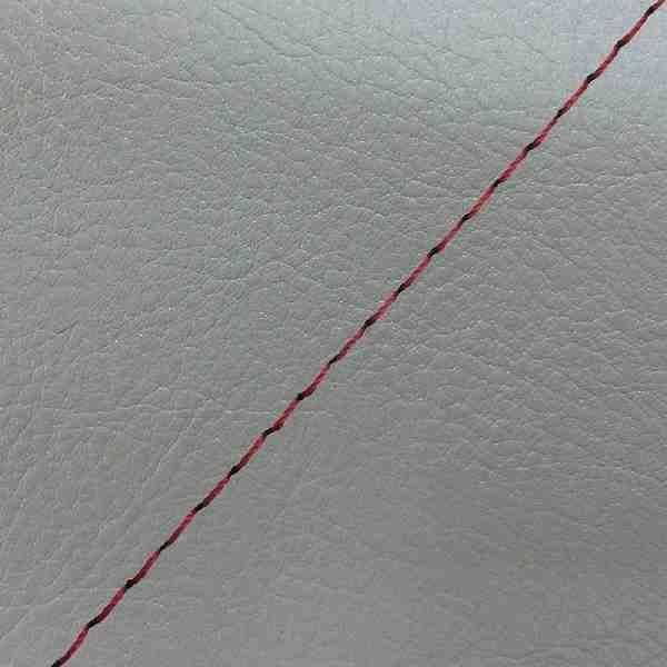 グロンドマン GH17SC510S40 国産シートカバー ダークグレー/赤ステッチ 張替タイプ アドレス110(CF11A) バイク/二輪車用