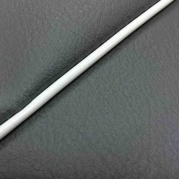 グロンドマン GH18SC510P20 国産シートカバー ダークグレー/白パイピング 張替タイプ セピア バイク/二輪車用