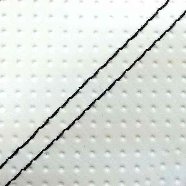 グロンドマン GH21HC280SW10 国産シートカバー 張替タイプ エンボスホワイト/黒ダブルステッチ ディオフィット バイク/二輪車用