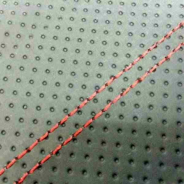 グロンドマン GH33HC80SW40 国産シートカバー 張替タイプ エンボス黒/赤ダブルステッチ G'(AF23)/パックスクラブ(AF14) バイク/二輪車用