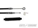 Drag Specialties ドラッグスペシャリティーズ 0652-1440 クラッチケーブル 72.68インチ 08年以降ツアラー用 ガッツ クローム 0652-1440