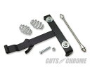 Drag Specialties ドラッグスペシャリティーズ 0820-0042 ソロシートマウントキット 66-84FX/FL ガッツ クローム 0820-0042(2)