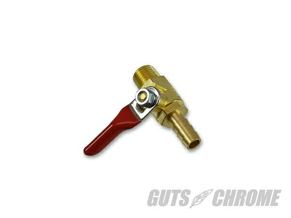 GUTS CHROME ガッツ クローム 100-0699 ブラスペットコック 1/4 ガッツ クローム 100-0699