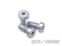 S&S Cycle 106-2125 S&S キャブレター用 ファンネル取リ付ケボルト ガッツ クローム 106-2125