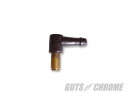 V-TWIN 40-0534 ケイヒンキャブレター ホースフィッティング ガッツ クローム 40-0534
