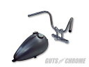 GUTS CHROME ガッツ クローム 2001-0318 クローム BACK HORN バックホーン バー ハンドル ヘコミ無し ガッツ クローム 2001-0318