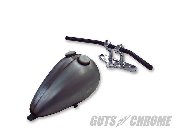 GUTS CHROME ガッツ クローム 2050-0000 ブラック ドラッグバーヘコミ有り ガッツ クローム 2050-0000