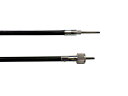 PREMIUM CABLE 2300-0037 ブラック スピードメーターケーブル フロント用 40インチ ガッツ クローム 2300-0037