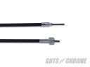 GUTS CHROME ガッツ クローム 2300-0041 メーターケーブル 26.5インチ 12mmナット ガッツ クローム 2300-0041