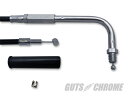 PREMIUM CABLE 2300-2000 90-95年FXDソフテイル ブラック スロットルケーブル ガッツ クローム 2300-2000