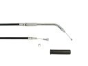 PREMIUM CABLE 2300-2024 2004年以降XLモデル用 アイドルケーブル 3インチオーバー ガッツ クローム 2300-2024
