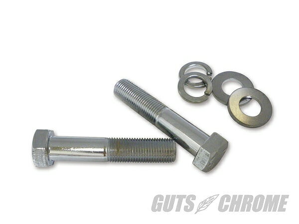 GUTS CHROME ガッツ クローム 2310-0011 ライザーボルト ユニクロメッキ 1/2-20x2.75 ガッツ クローム 2310-0011