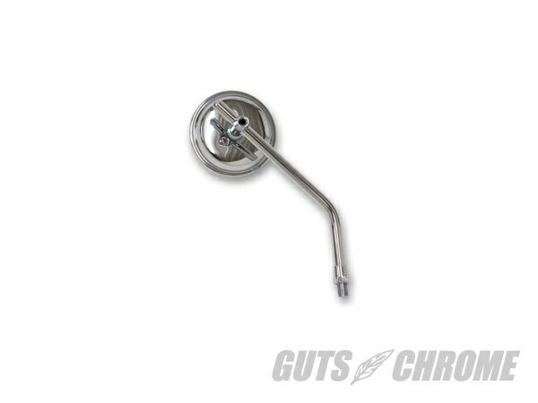 GUTS CHROME ガッツ クローム 100-0899 3インチラウンドミラー 10mmスレッド クローム ガッツ クローム 100-0899