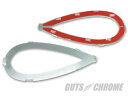GUTS CHROME ガッツクローム 61785-92T 純正 1936-46年 タンクエンブレムアダプター 左右ペア(一台分) 取付器具
