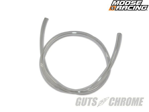 MOOSE RACING ムースレーシング M6219 フューエルホース クリア 1/4"(内径約6mm) 1本入 補修部品 ガッ..