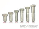 GUTS CHROME ガッツ クローム MK-226 カドミウム仕上げ インチボルト 3/8-16x1-1/2 ガッツ クローム