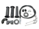 ガッツクローム 162-3422 PMC ハイスロットルキット STDワイヤー タイプ1 ブラック 100cm/36φ