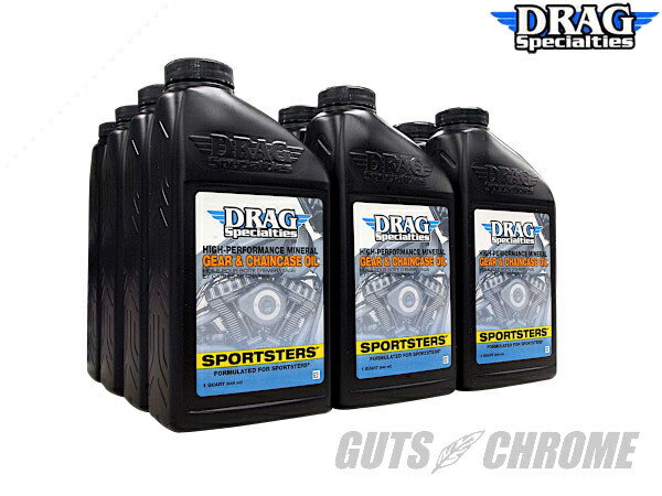 ガッツクローム 3604-0016C ドラッグスペシャリティーズ ギヤチェーンオイル 1ケース/12本入 スポーツ..