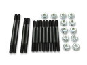ガッツクローム 40-4331 クロモリメインベアリング(クランク)スタッドボルトセット Z/J 12本入り バイク