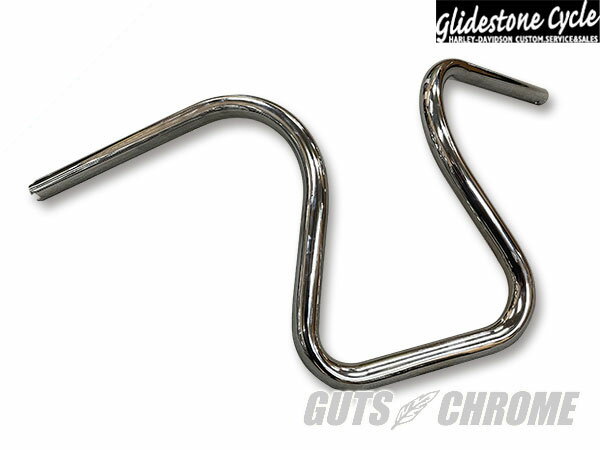 ガッツクローム GSC-028 グライドストーン グルーブバー ヘコミ無し 電子スロットル対応 クローム 680×..