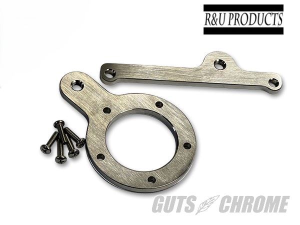 R&U PRODUCTS RU-044 ミッド ハイウェイペグマウント 6速TCソフテイル バイク