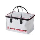 プロマリン PRO MARINE AEG302-30WH EVAハイパーバッカン2 フタ付 30cm WH ホワイト 収納 鞄 かばん バック 釣り 浜田商会