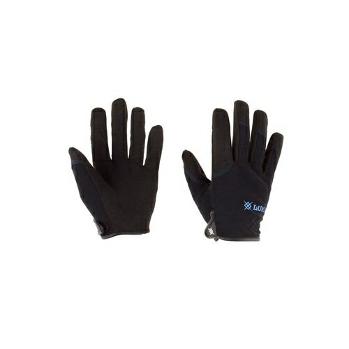 ルキア LUKIA WPC555-BL アジギンググローブ BKBL ブラックブルー フリー 5本指付 手袋 てぶくろ 釣り 海釣り ジギングゲーム 浜田商会