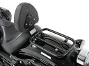 ヘプコ&ベッカー 6114539-00-01 ソロラック バックレスト付 ブラック ボルト XVS950R リアキャリア 荷台 荷物置き 背もたれ HEPCO&BECKER