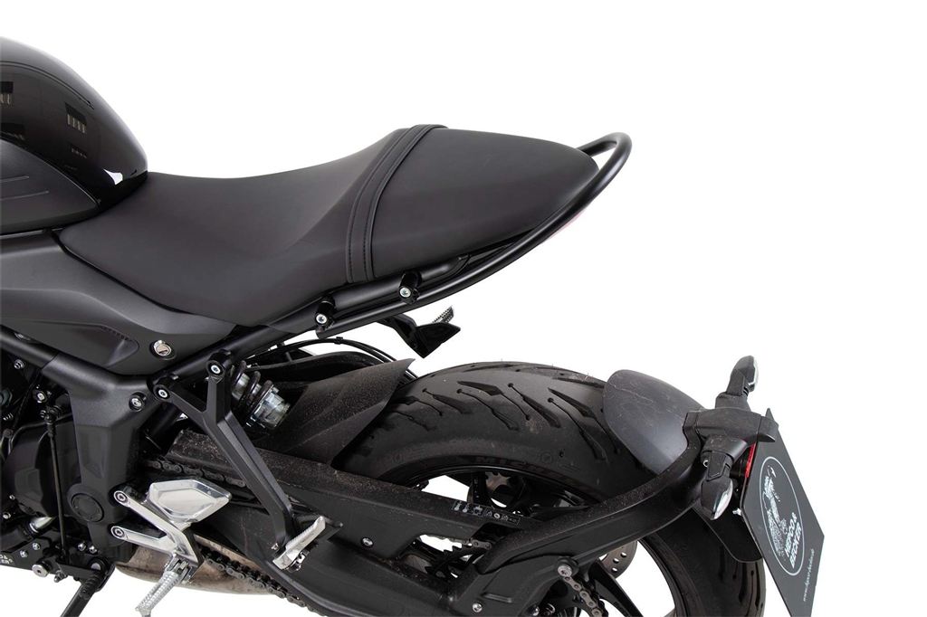 ヘプコ&ベッカー 42197612-00-01 グラブバー ブラック トライデント660 タンデムバー タンデムグリップ 2人乗り HEPCO&BECKER