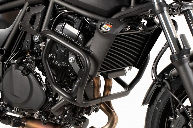 ヘプコ&ベッカー 5012552-00-01 エンジンガード ブラック エリミネーター/SE 保護 外装 パーツ HEPCO&BECKER(2)