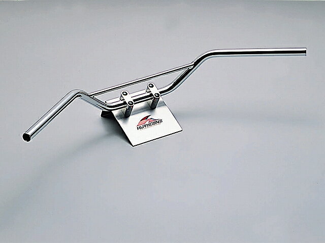 ハリケーン HB0031C-01 トラッカーHIGH ブリッジ付 クロームメッキ 外径φ22,2mm 内径φ18mm 全高95mm 全..