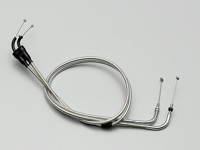 ハリケーン HB6311M-10 スロットルケーブル W ステンメッシュ XJR400R('98-'00) 150mmロング ハリケー..