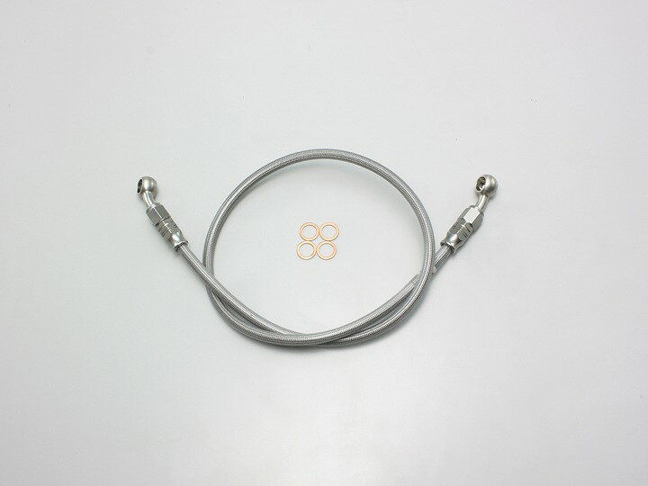 ハリケーン HB7G120S SURE SYSTEM LINE ブレーキホース メッシュ 長さ120cm フル・ステンレス製