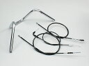 ハリケーン HBK655 ミニエイプハンガー ハンドルキット エイプ50('08- FI.ドラムブレーキ車) ハリケーン hbk655