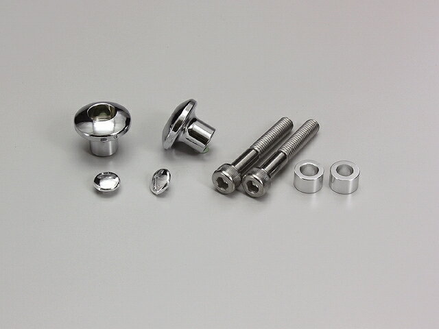 ハリケーン HN1205C M8アクセント フック ドラッグスタークラシック1100 M8×L50 ステンレスボルト付 クロームメッキ ハリケーン hn1205c