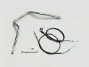 ハリケーン H027-069C POLICE 5型 ハンドルキット ハンドルセット クロームメッキ CB400SF VTEC Revo(14-16 ABS車)