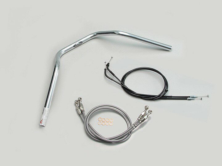 ハリケーン H038-047C ナロー3型 ハンドルセット クロームメッキ CB1300SB ハンドルバー